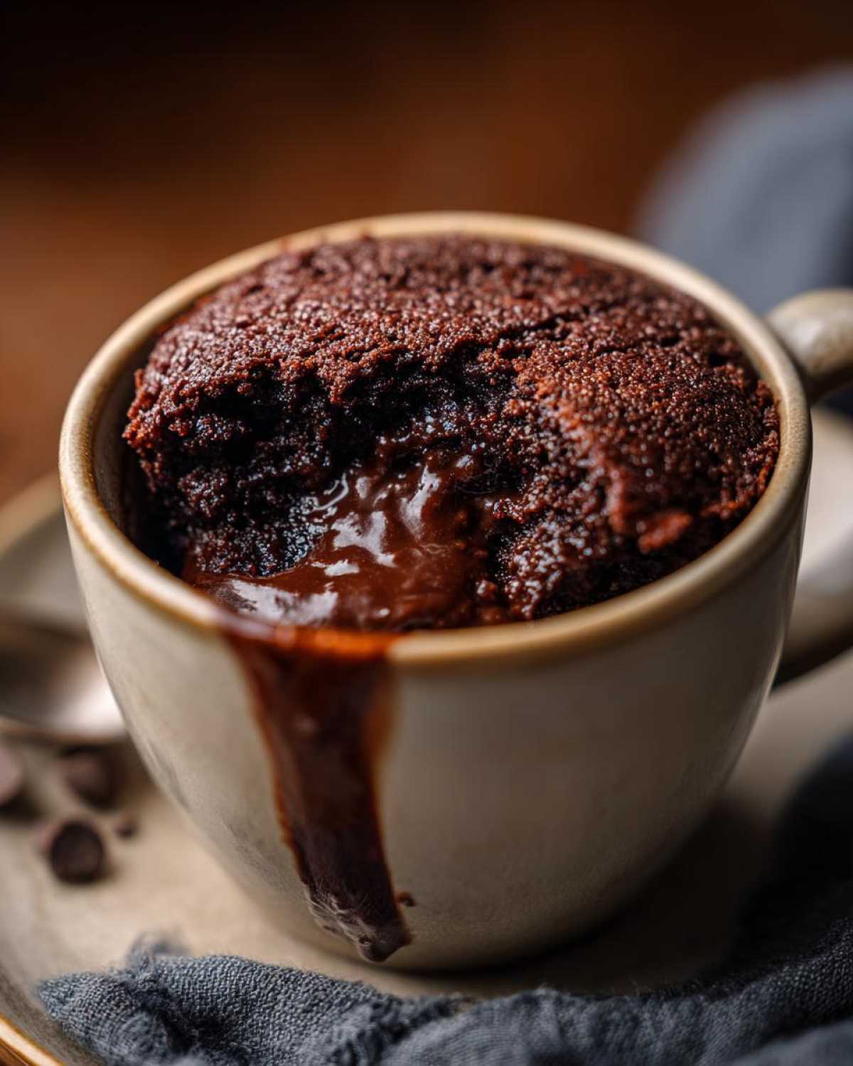 Chocolate Lava Mug Cake (90-Second Dessert Fix) - detail 2