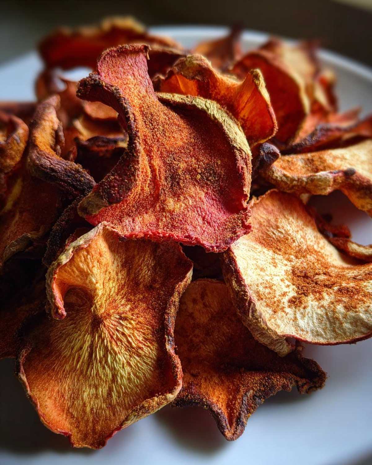Cinnamon Apple Chips (Oven-Baked Healthy Crunch) - detail 1