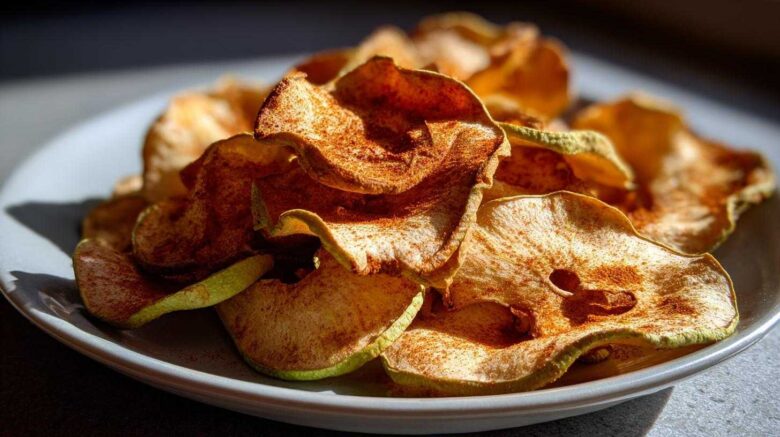 Cinnamon Apple Chips (Oven-Baked Healthy Crunch)