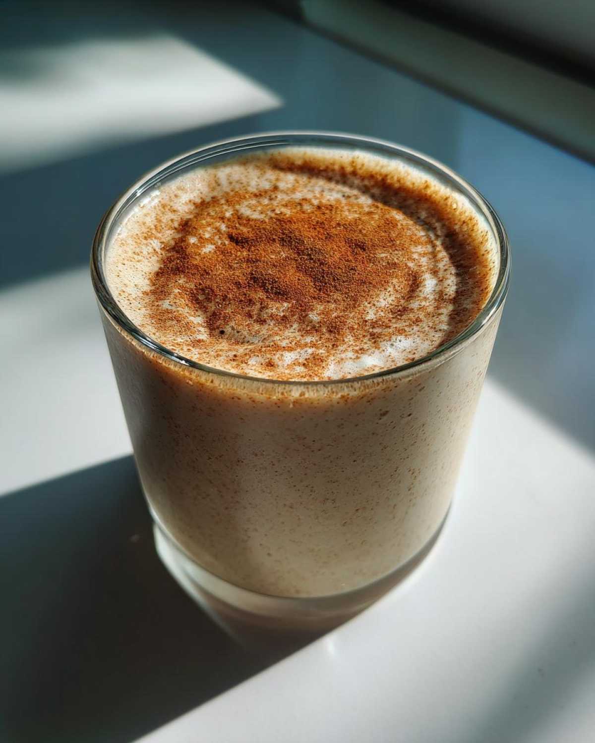 Cinnamon Roll Protein Shake (Healthy Dessert for Breakfast) - detail 4