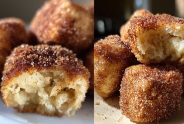 Cinnamon Sugar Churro Bites (Baked Not Fried!)