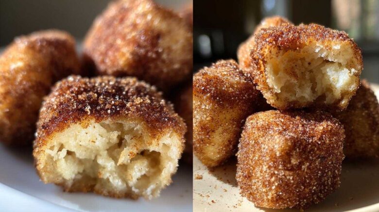 Cinnamon Sugar Churro Bites (Baked Not Fried!)