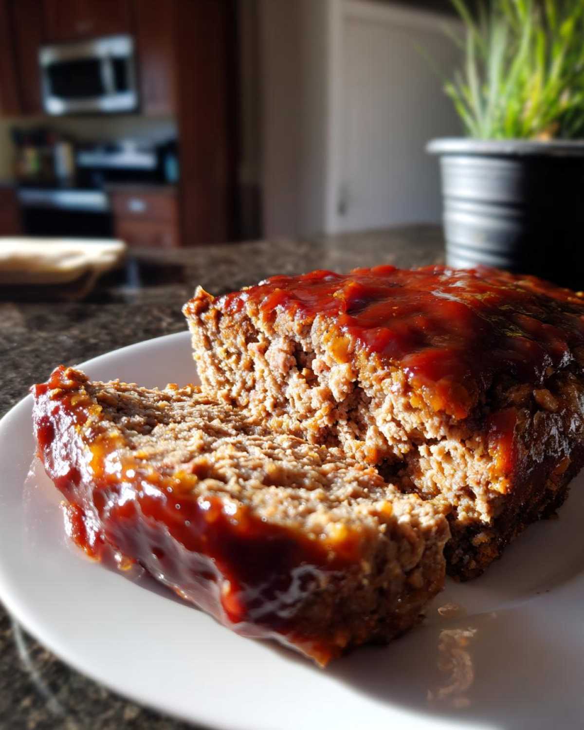 Classic Meatloaf with a BBQ Glaze (Grandma’s Secret Ingredient!) - detail 1
