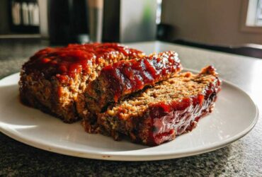 Classic Meatloaf with a BBQ Glaze (Grandma’s Secret Ingredient!)