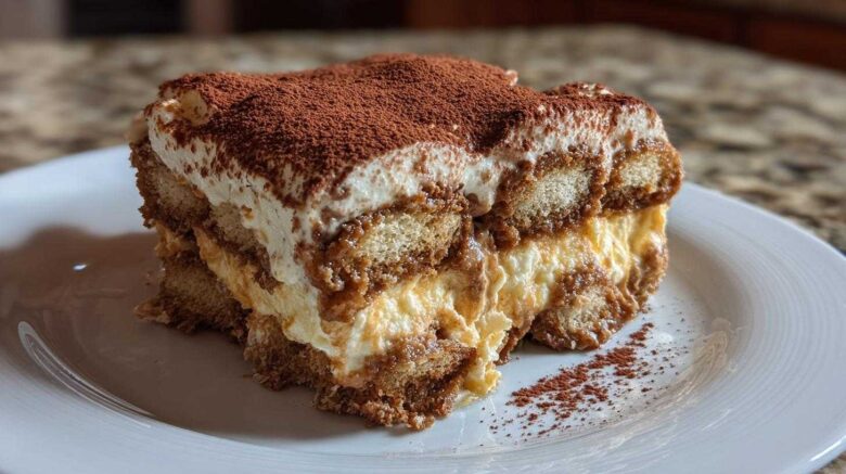 Classic Tiramisu with a Twist of Baileys (Adults-Only Treat)