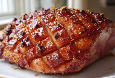 Cranberry Orange Glazed Ham (Christmas Dinner Centerpiece)