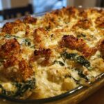 Creamy Spinach Artichoke Chicken Casserole (Crowd-Pleasing Comfort)