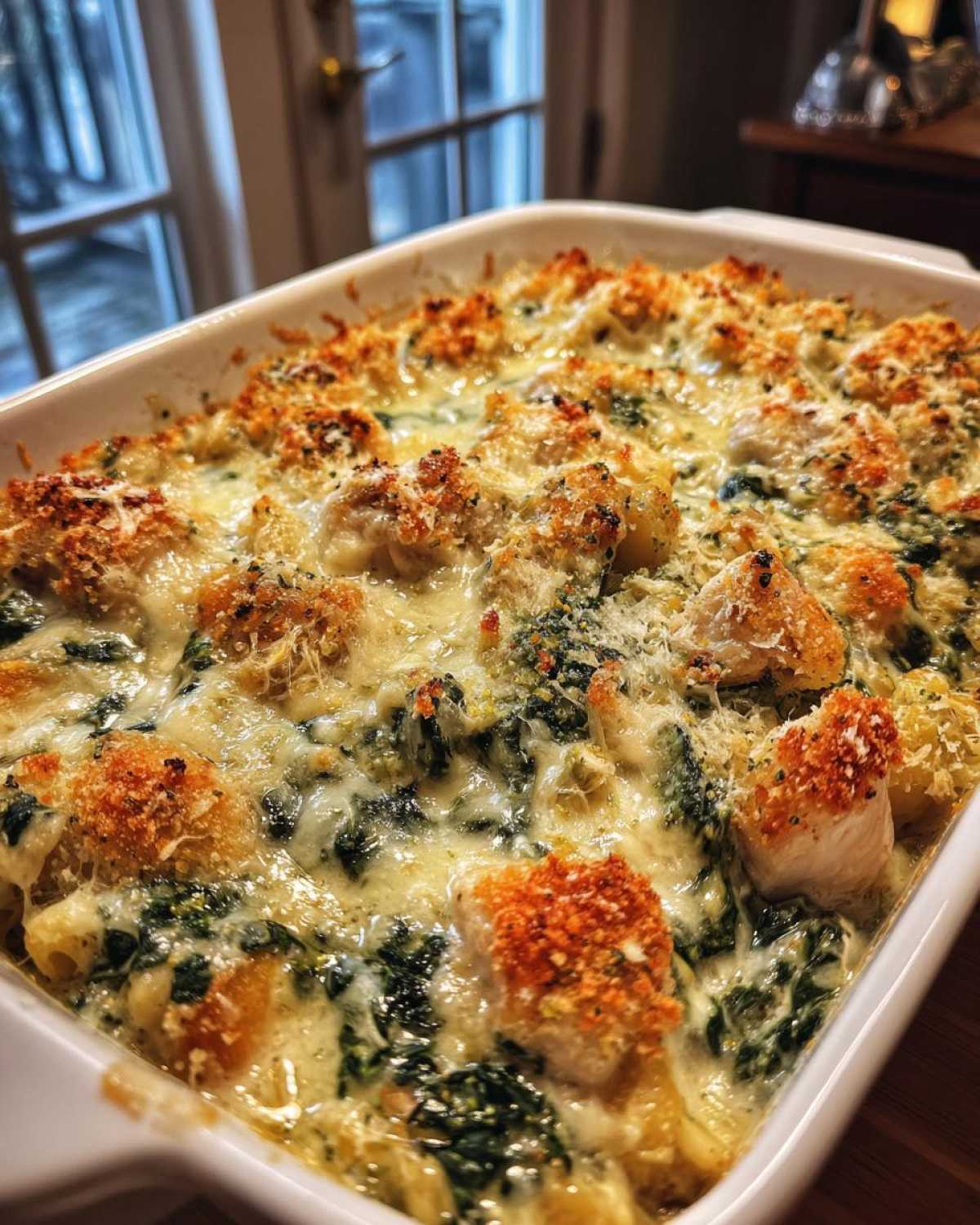 Creamy Spinach Artichoke Chicken Casserole (Crowd-Pleasing Comfort) - detail 2