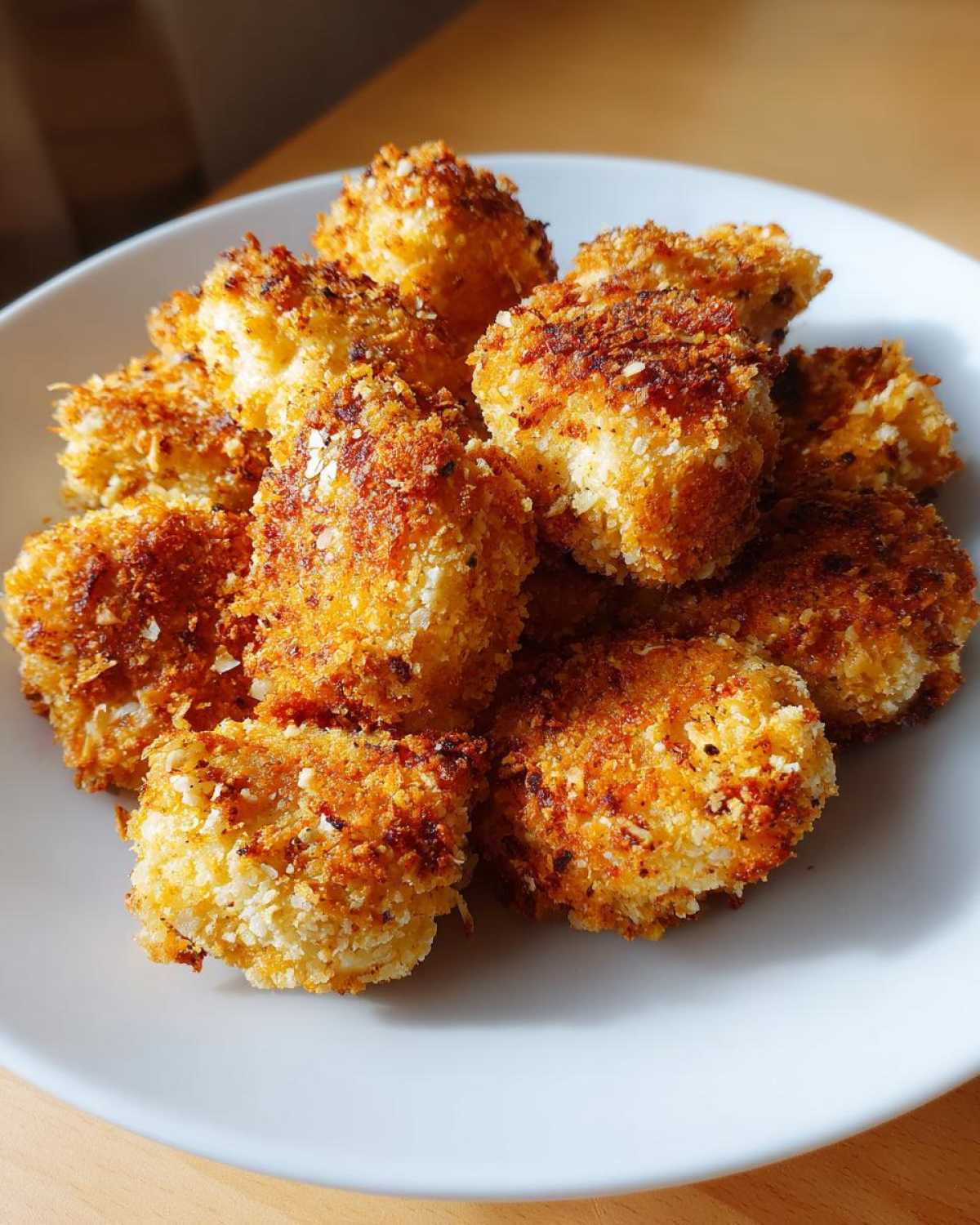 Crispy Air Fryer Chickpea Nuggets (Vegan Chicken Nugget Hack) - detail 1