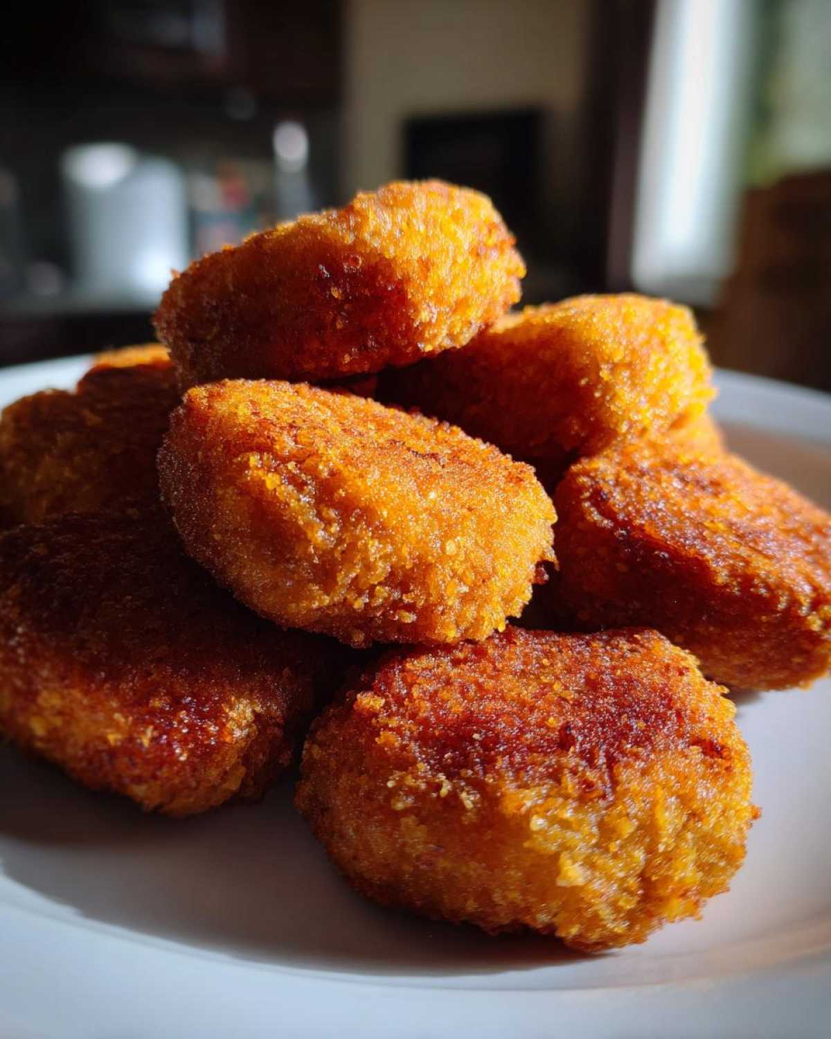 Crispy Air Fryer Chickpea Nuggets (Vegan Chicken Nugget Hack) - detail 2