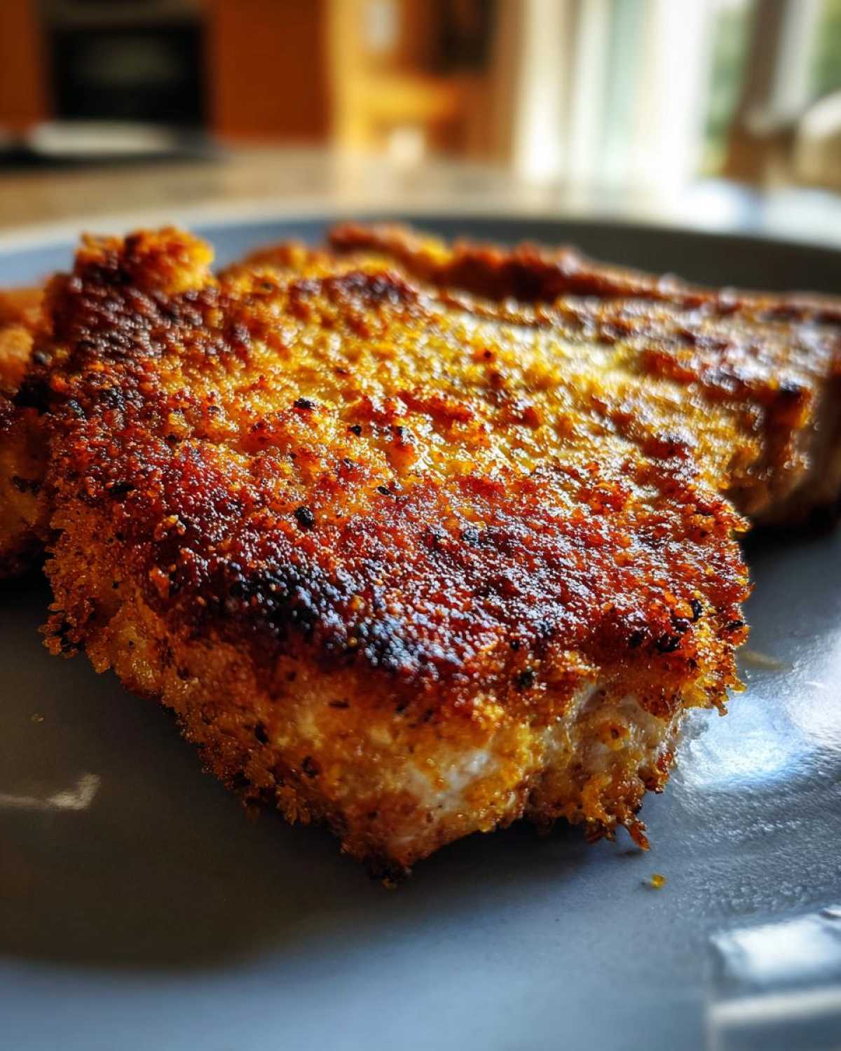 Crispy Parmesan Crusted Pork Chops (Easy 20-Minute Dinner) - detail 2