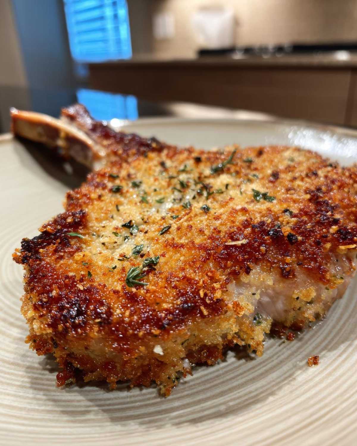 Crispy Parmesan Crusted Pork Chops (Easy 20-Minute Dinner) - detail 3