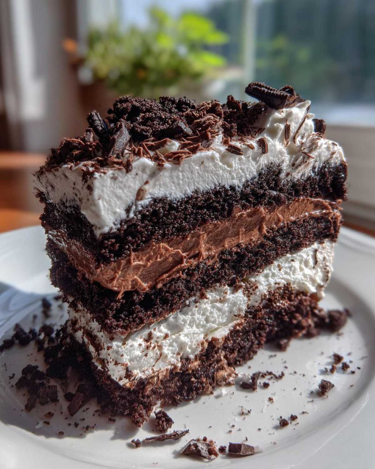 Decadent Mocha Oreo Icebox Cake (No-Bake Coffee Lover’s Dream) - detail 3