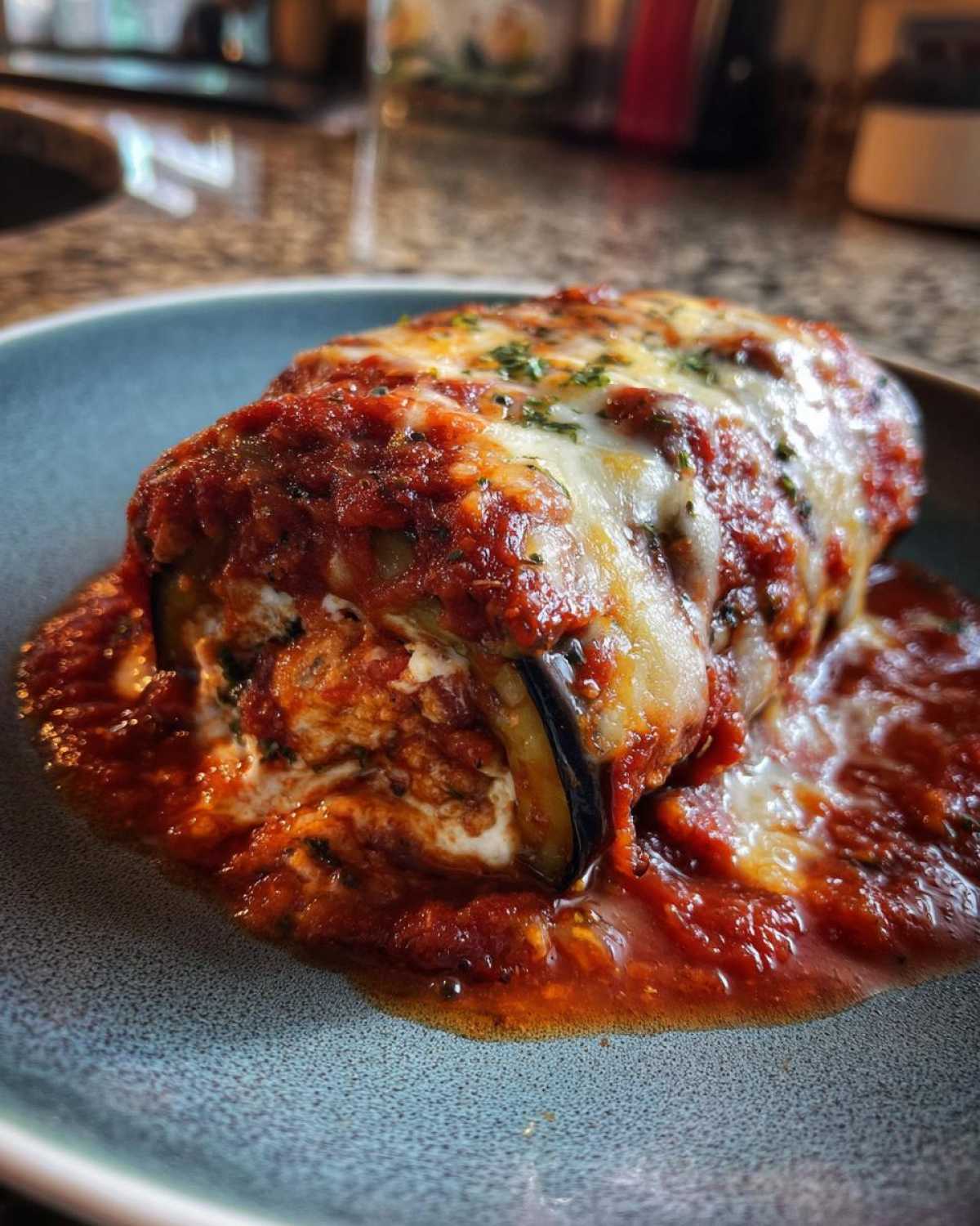 Eggplant Lasagna Roll-Ups (Low-Carb Italian Favorite) - detail 1