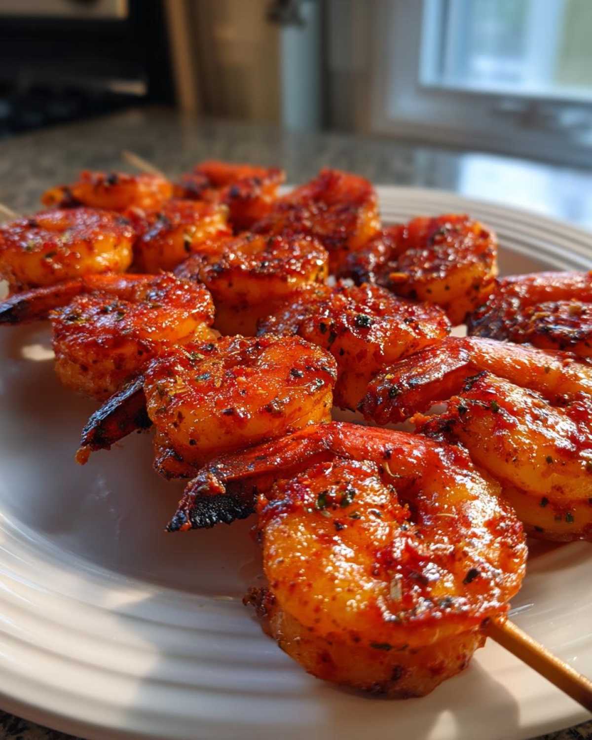 Firecracker Shrimp Skewers (Summer Party Appetizer with a Kick) - detail 2