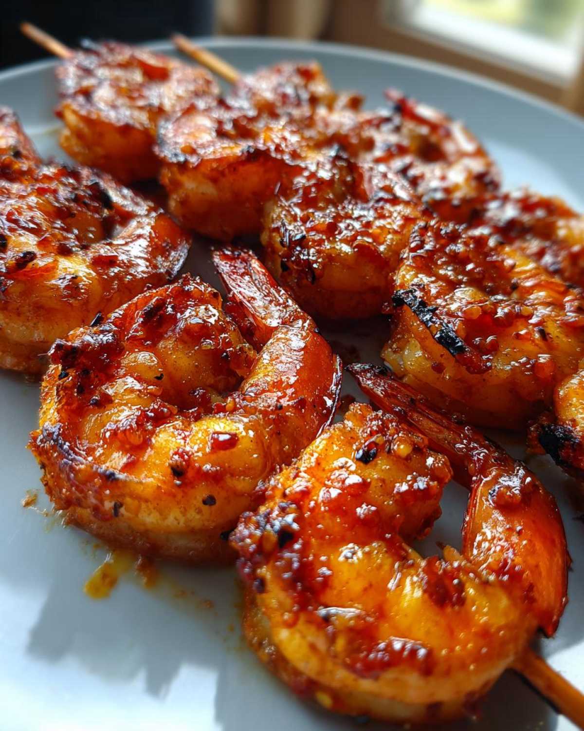 Firecracker Shrimp Skewers (Summer Party Appetizer with a Kick) - detail 3