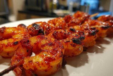 Firecracker Shrimp Skewers (Summer Party Appetizer with a Kick)
