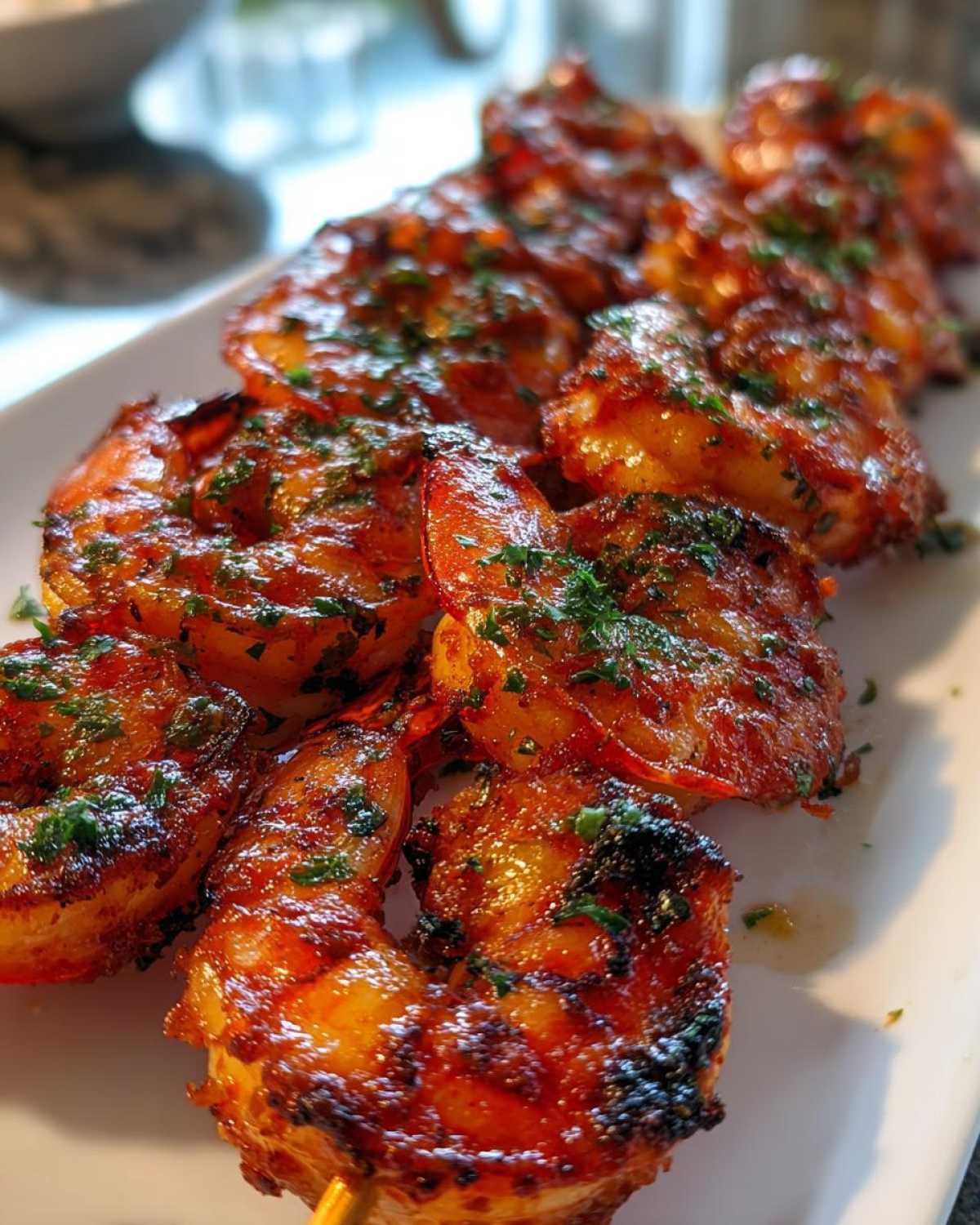Firecracker Shrimp Skewers (Summer Party Appetizer with a Kick) - detail 4