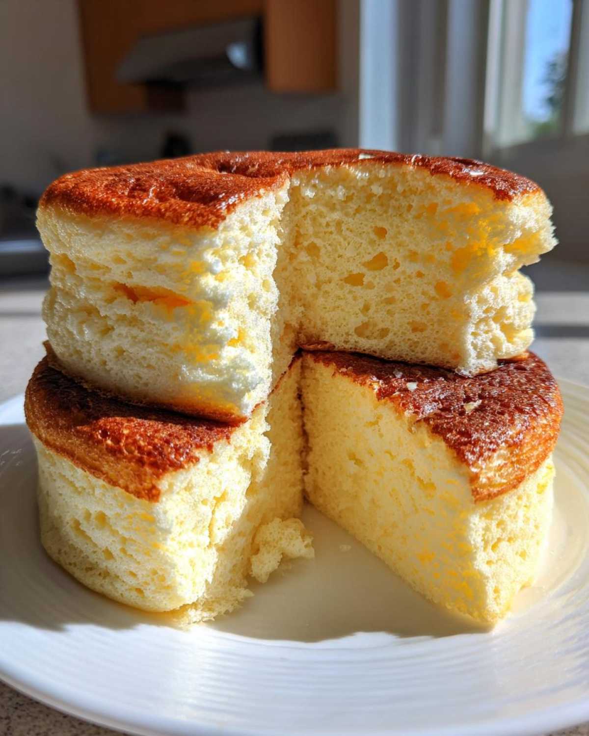 Fluffiest Japanese Soufflé Pancakes (Breakfast Dessert Sensation) - detail 4