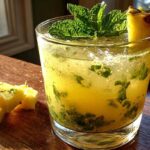 Fresh Pineapple Mojito (Tropical Cocktail Crowd-Pleaser)