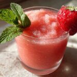 Frozen Strawberry Rosé Slushie (Frosé Done Right)
