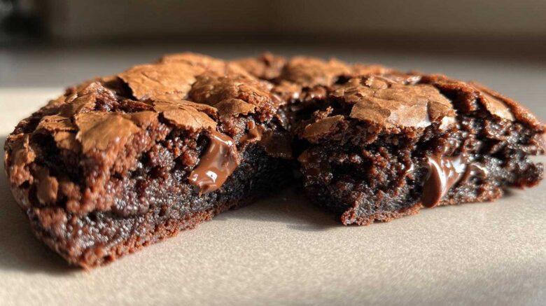 Giant Crinkle-Top Brownie Cookies (Bakery-Style Showstopper)