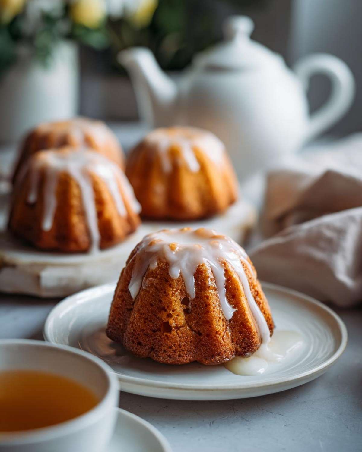 Glazed Earl Grey Tea Cakes (Vintage Flavor, Modern Twist) - detail 3