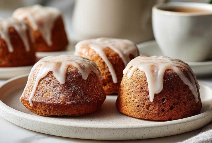 Glazed Earl Grey Tea Cakes (Vintage Flavor, Modern Twist)