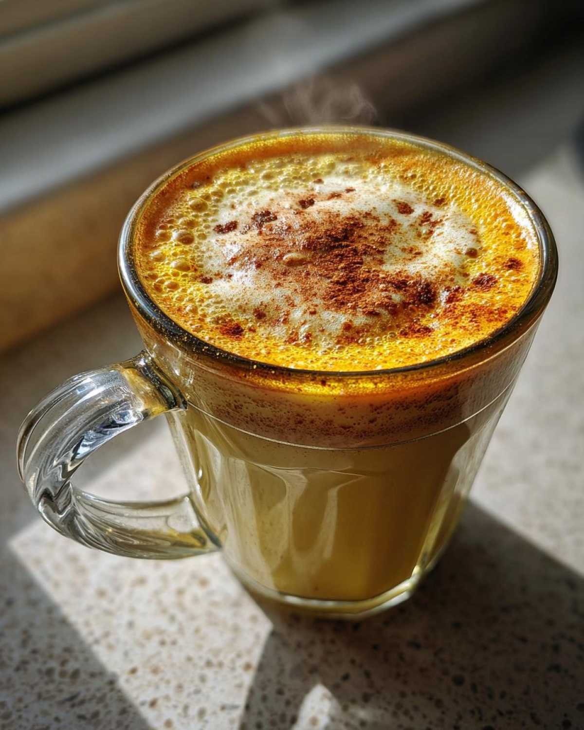Golden Milk Latte (Anti-Inflammatory Cozy Drink) - detail 2