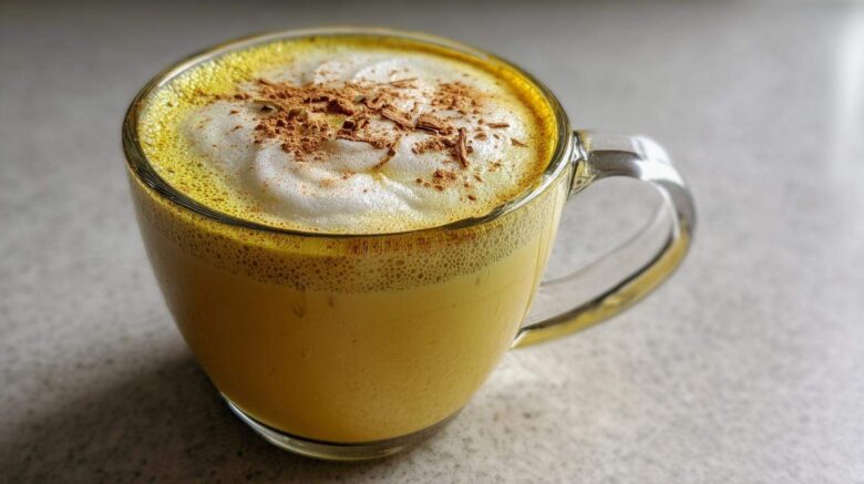 Golden Milk Latte (Anti-Inflammatory Cozy Drink)