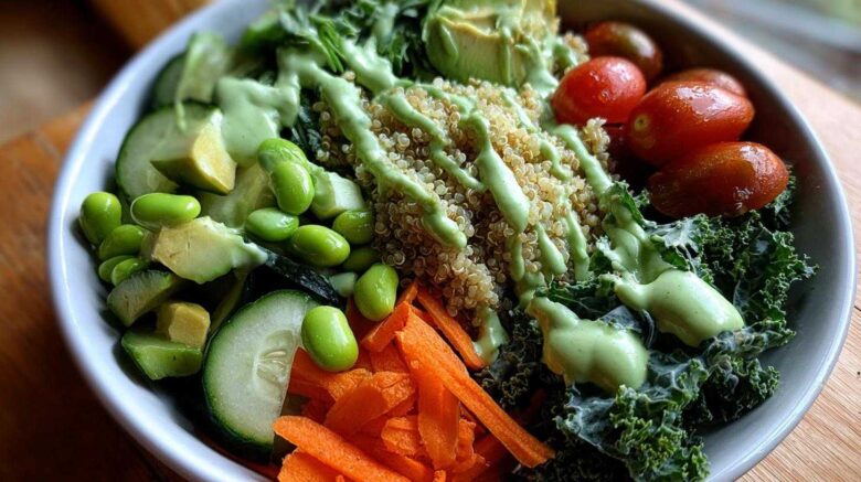 Green Goddess Buddha Bowl (Nutrient-Packed Lunch Goal)