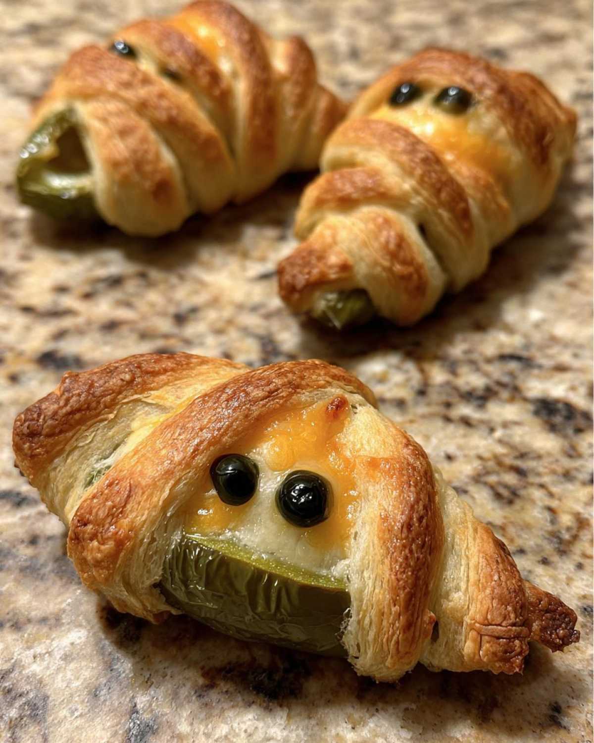 Halloween “Mummy” Jalapeño Poppers (Spooky Party Snack) - detail 1