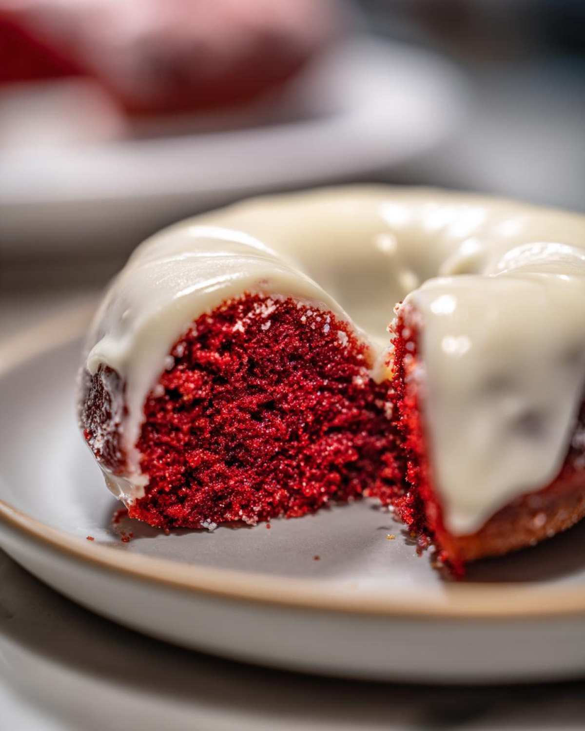 Heart-Shaped Red Velvet Donuts (Adorable Valentine’s Treat) - detail 2