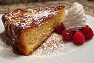Heavenly Angel Food Cake French Toast (Brunch Dessert Mashup)