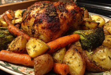 Herb-Roasted Chicken & Vegetables (Sunday Dinner Made Easy)