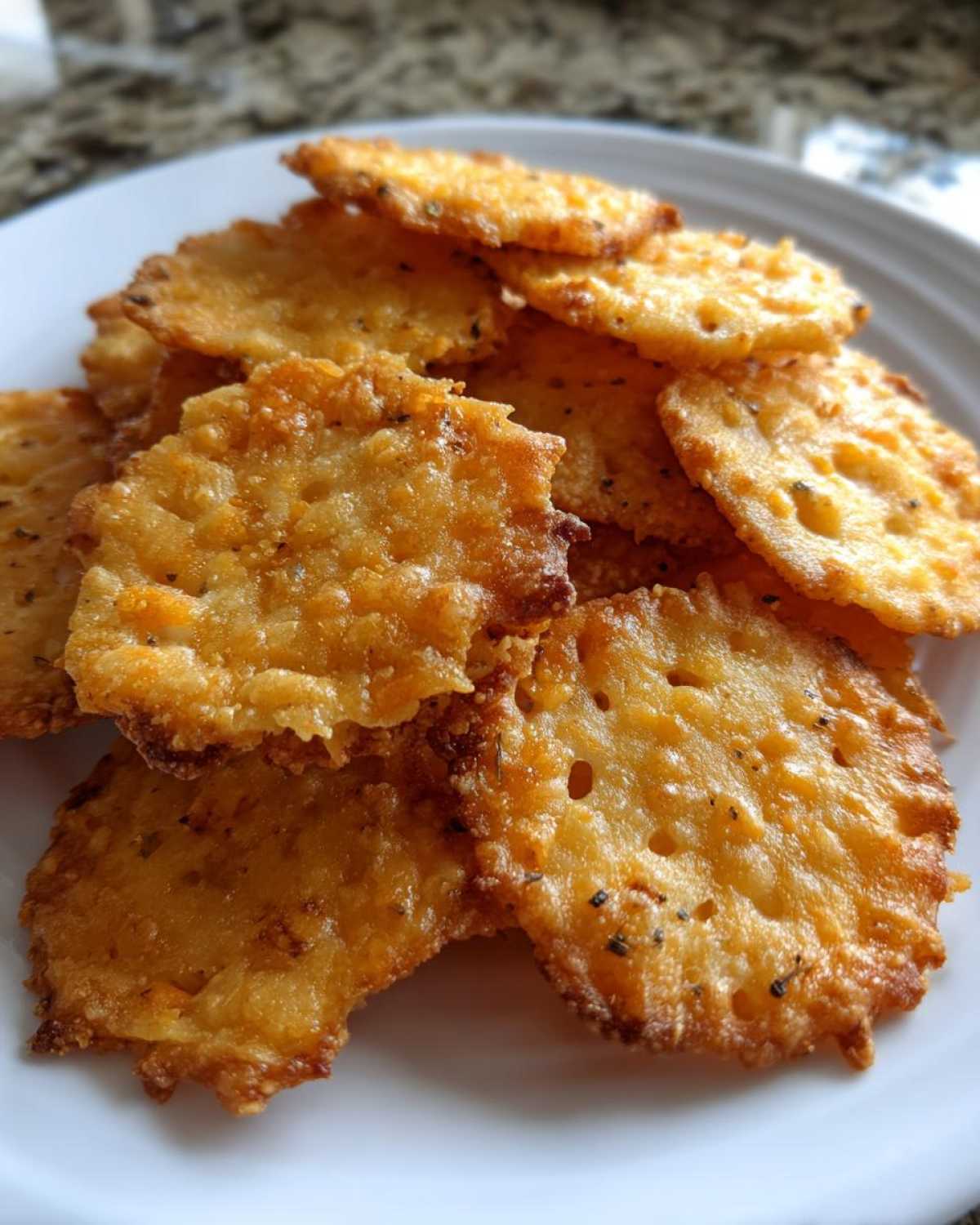 Homemade Cheese Crackers (Better Than Cheez-Its) - detail 1