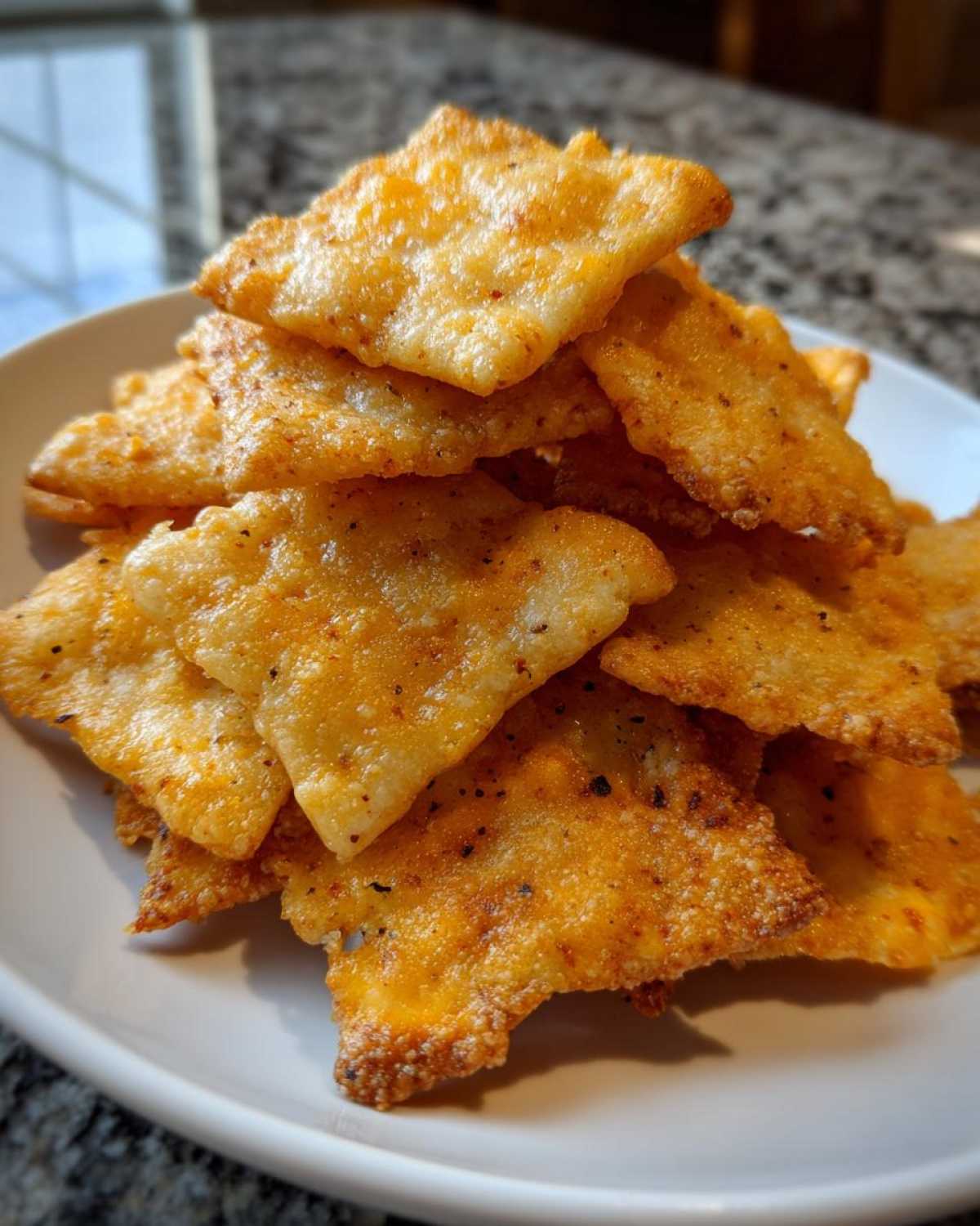 Homemade Cheese Crackers (Better Than Cheez-Its) - detail 2