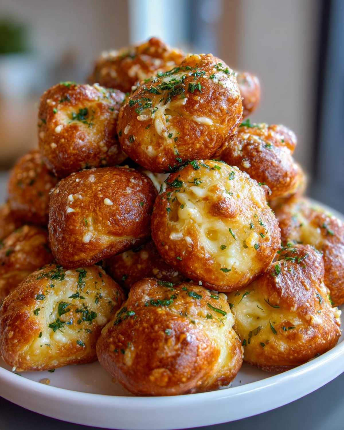 Homemade Garlic Parmesan Pretzel Bites (Mall Food Court Copycat) - detail 1