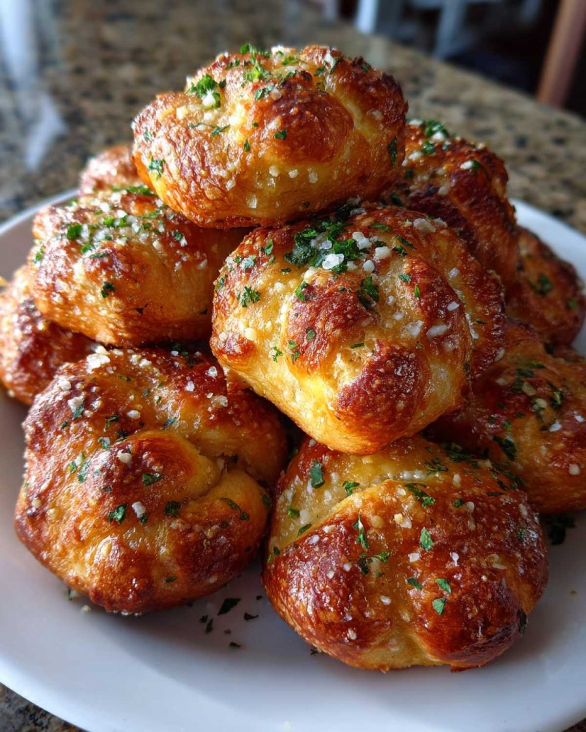Homemade Garlic Parmesan Pretzel Bites (Mall Food Court Copycat) - detail 2
