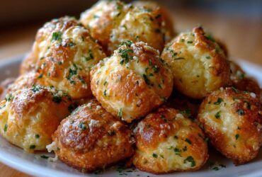 Homemade Garlic Parmesan Pretzel Bites (Mall Food Court Copycat)