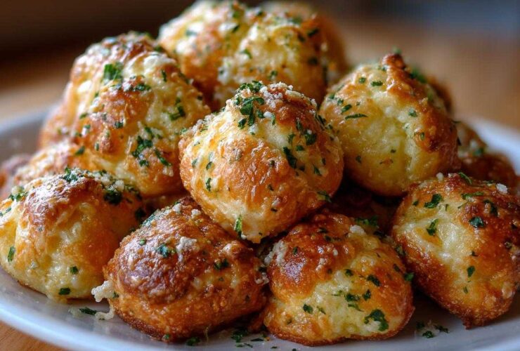 Homemade Garlic Parmesan Pretzel Bites (Mall Food Court Copycat)