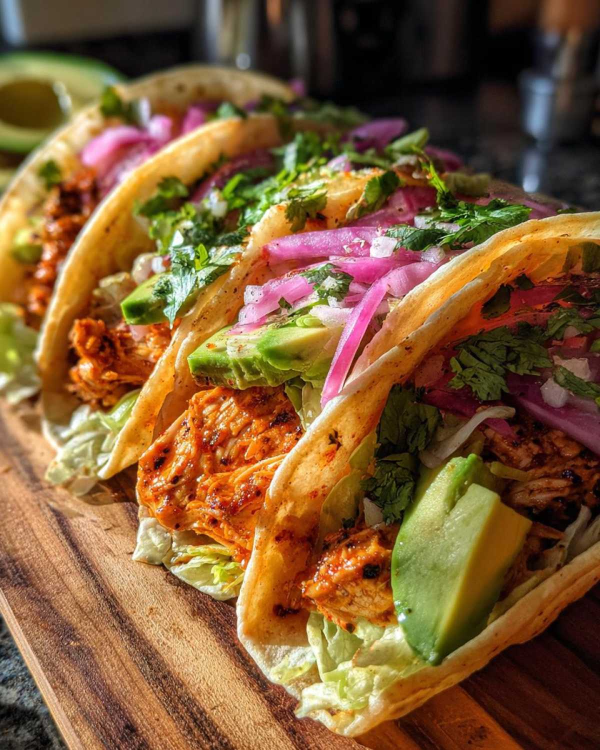 Honey-Lime Sriracha Chicken Tacos (Taco Night Twist) - detail 2