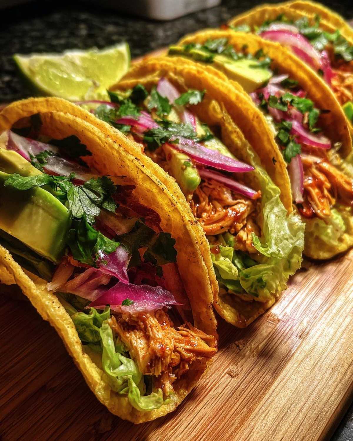 Honey-Lime Sriracha Chicken Tacos (Taco Night Twist) - detail 3