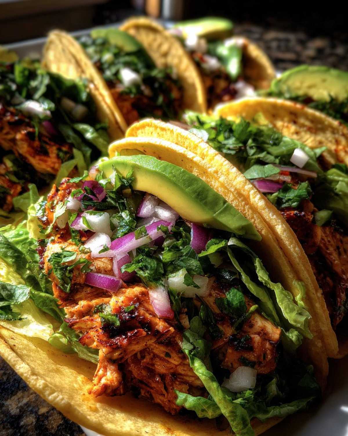 Honey-Lime Sriracha Chicken Tacos (Taco Night Twist) - detail 4