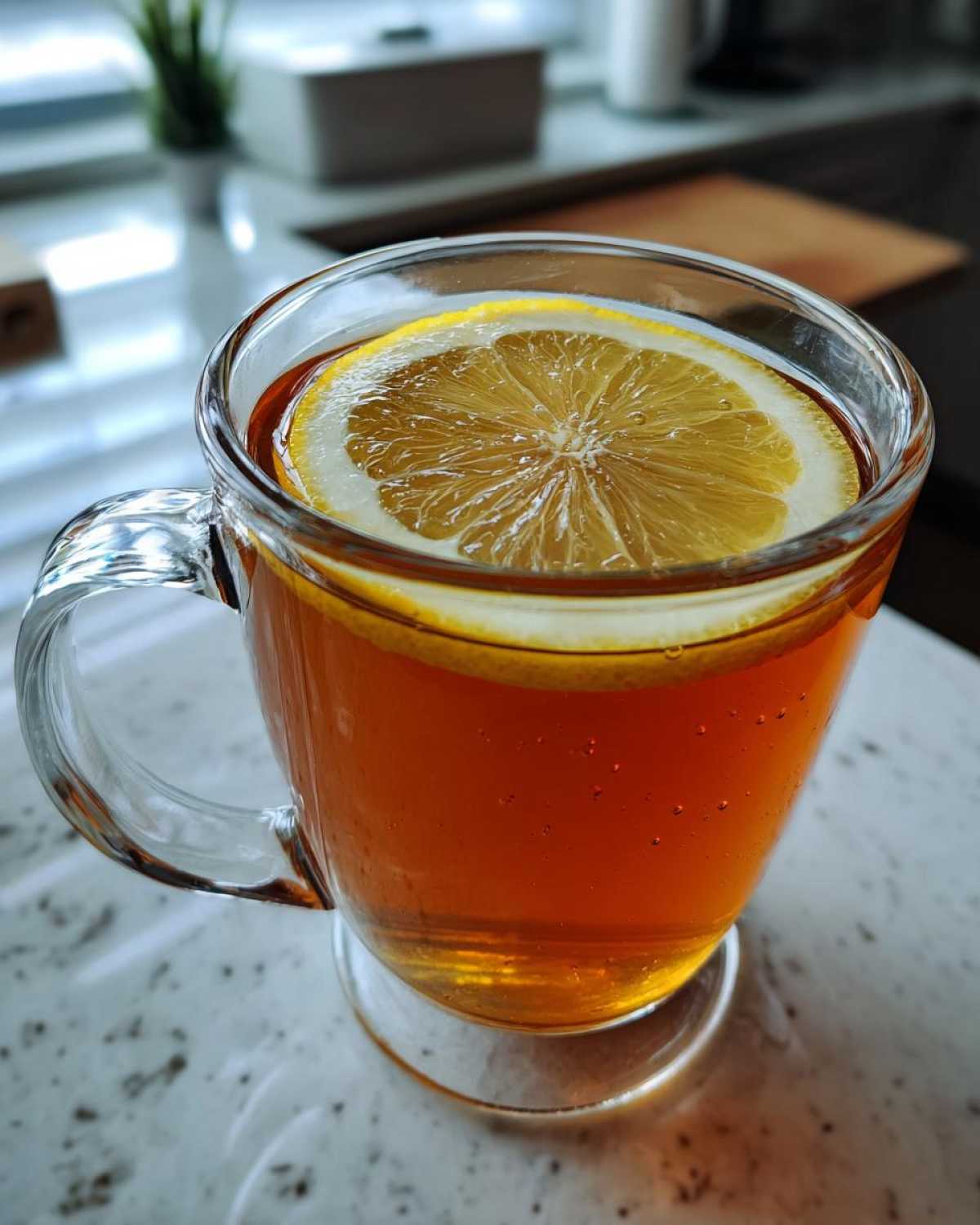 Hot Honey Lemon Toddy (Soothe Your Soul Winter Drink) - detail 4