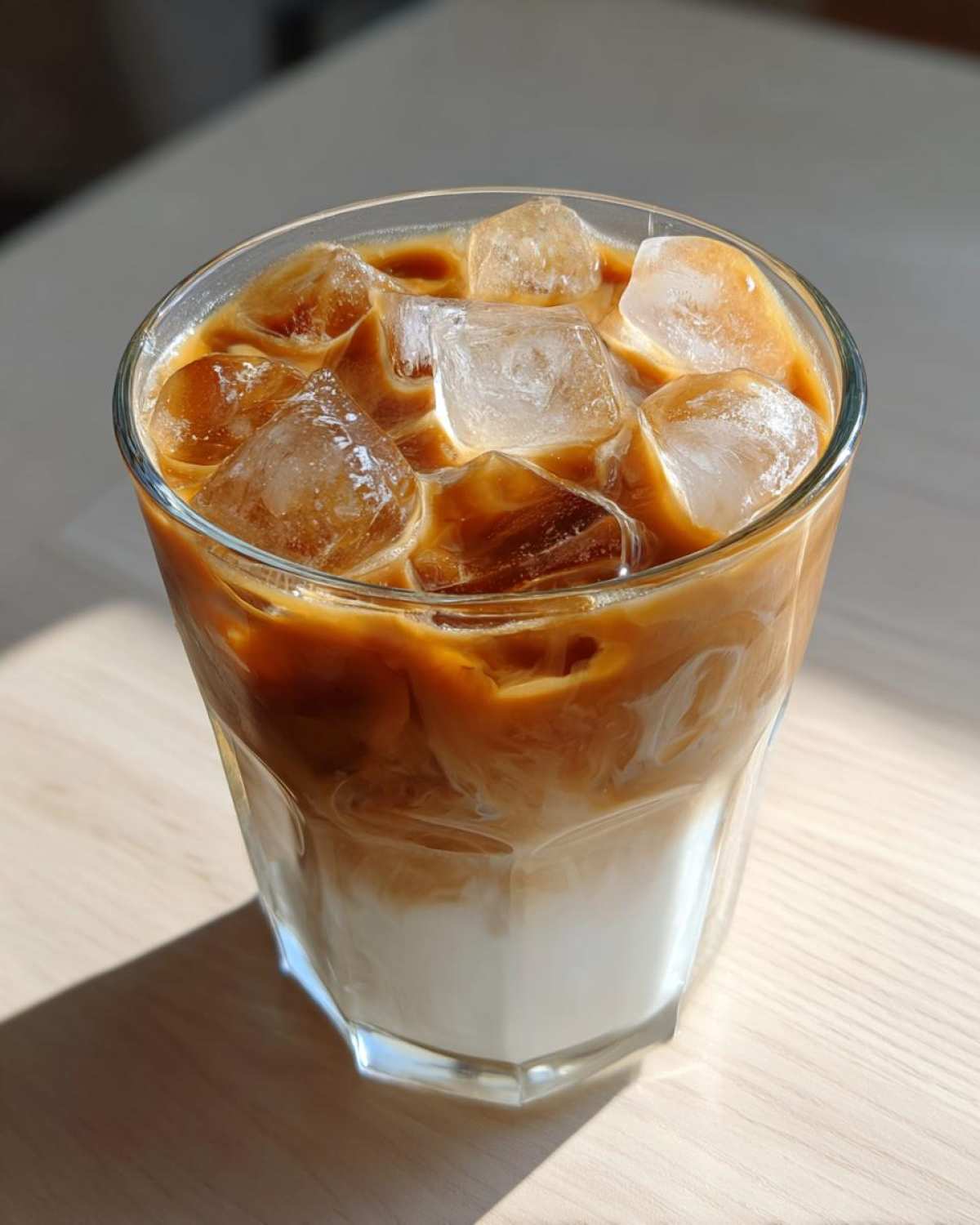 Iced Vanilla Oat Milk Latte (Dairy-Free Coffeehouse Copycat) - detail 1
