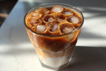 Iced Vanilla Oat Milk Latte (Dairy-Free Coffeehouse Copycat)