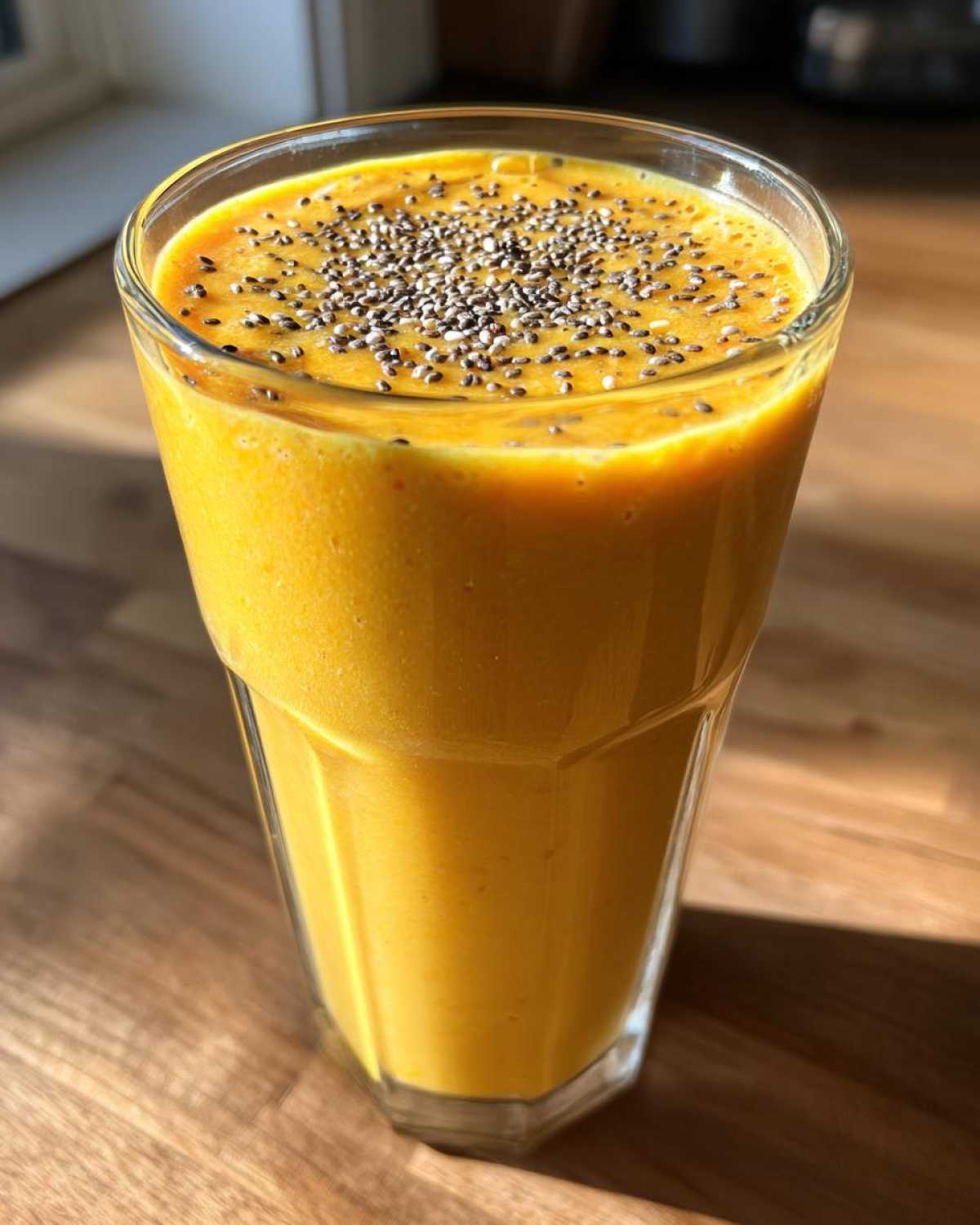 Immune-Boosting Turmeric Ginger Smoothie (Feel-Good Breakfast Drink) - detail 4