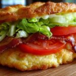 Low-Carb Cloud Bread BLT (Bread-Free Sandwich Swap)