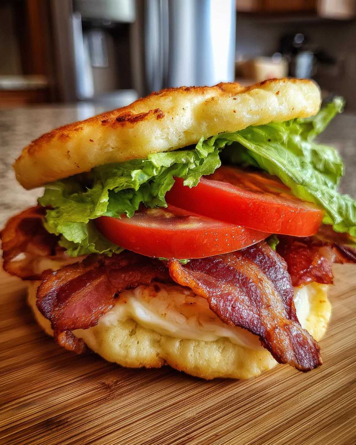 Low-Carb Cloud Bread BLT (Bread-Free Sandwich Swap) - detail 4